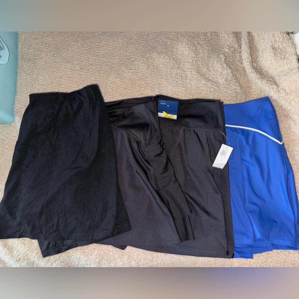 Set of 4 Old Navy Active High-Rise Athletic Tennis Skirts / Skorts size XL